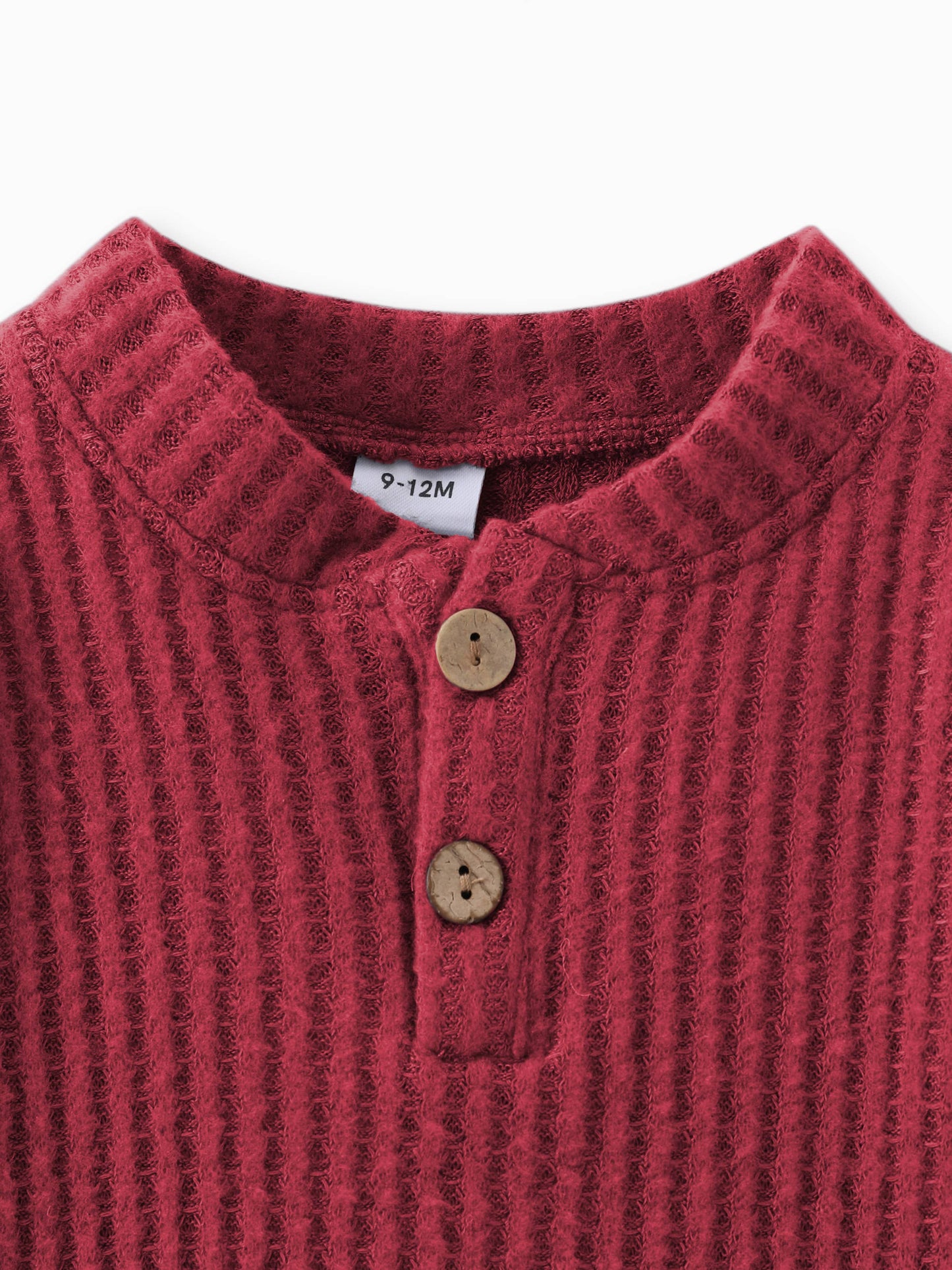 Wally Waffle Knit Set | Rust