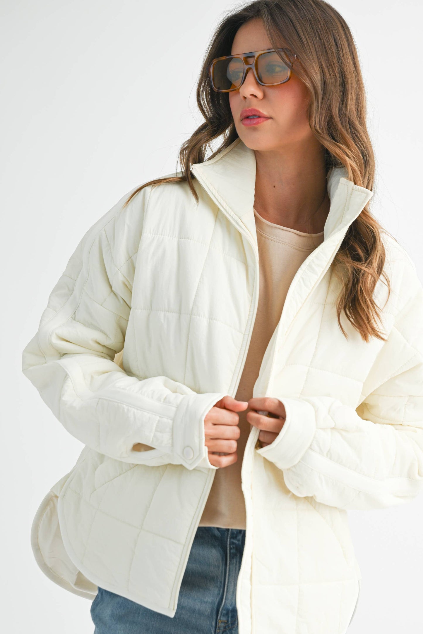 Bebe Puffer Jacket | Black