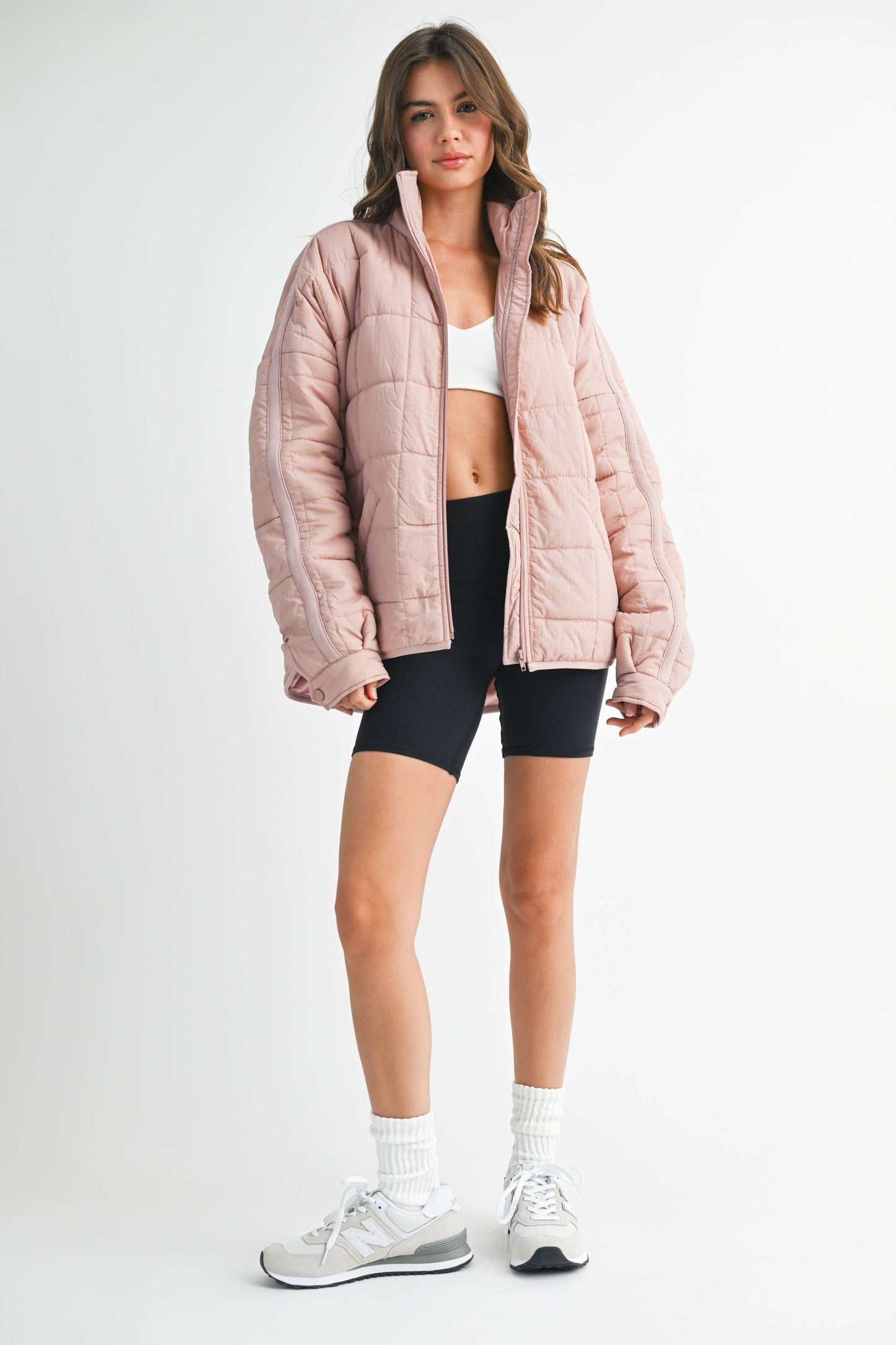 Bebe Puffer Jacket | Black