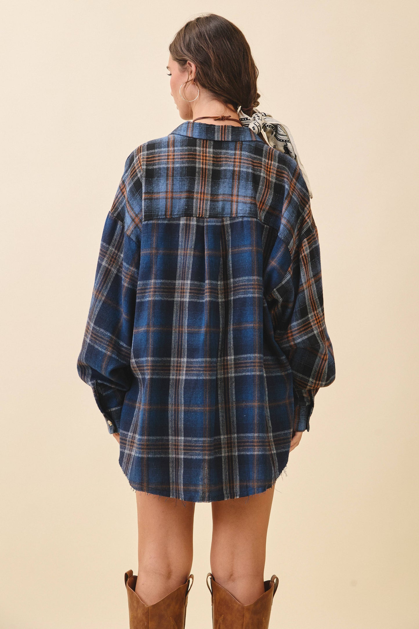 Kambrie Plaid Flannel Shirt | Olive