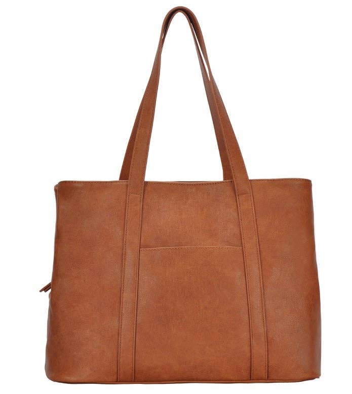 Three Compartment Tote | Black