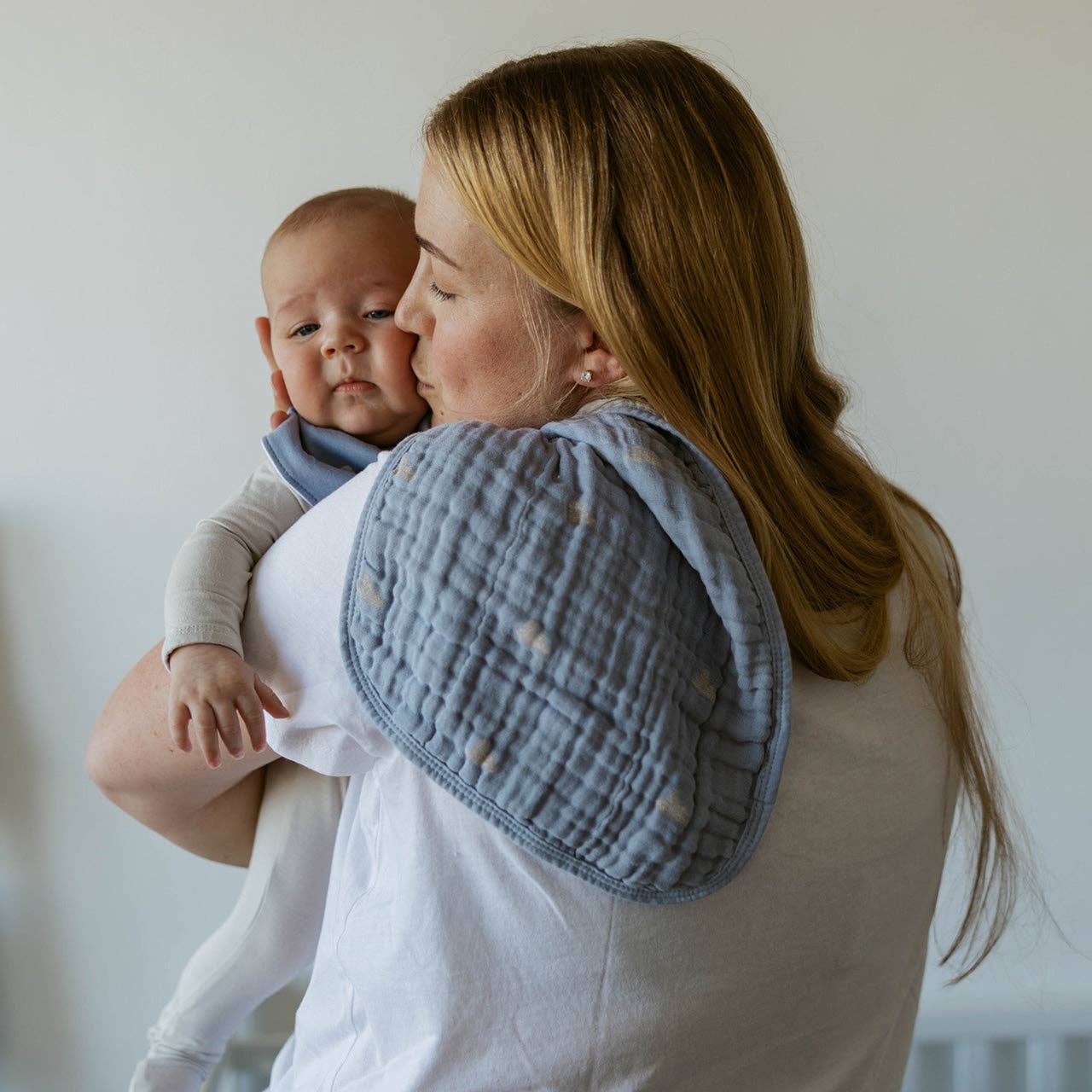 Cloud Set Muslin Burp Cloths (4 Pack)