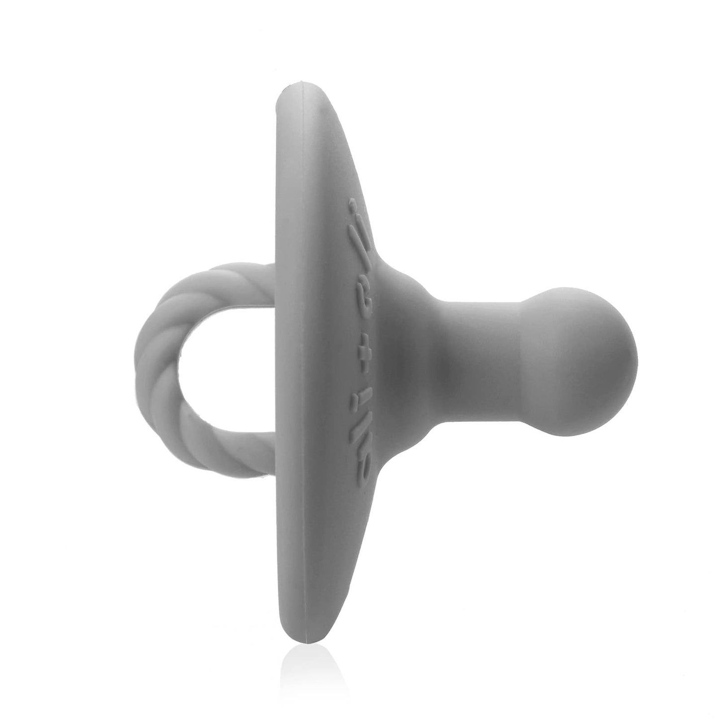 Pacifier Set Round | Iron + Sky