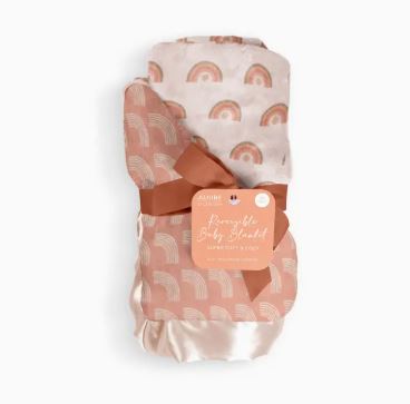 Reversible Baby Blanket | Be Kind Rainbows