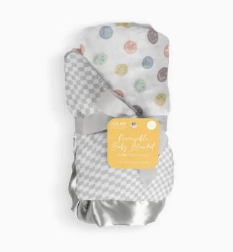 Reversible Baby Blanket | Happy Baby Vibes