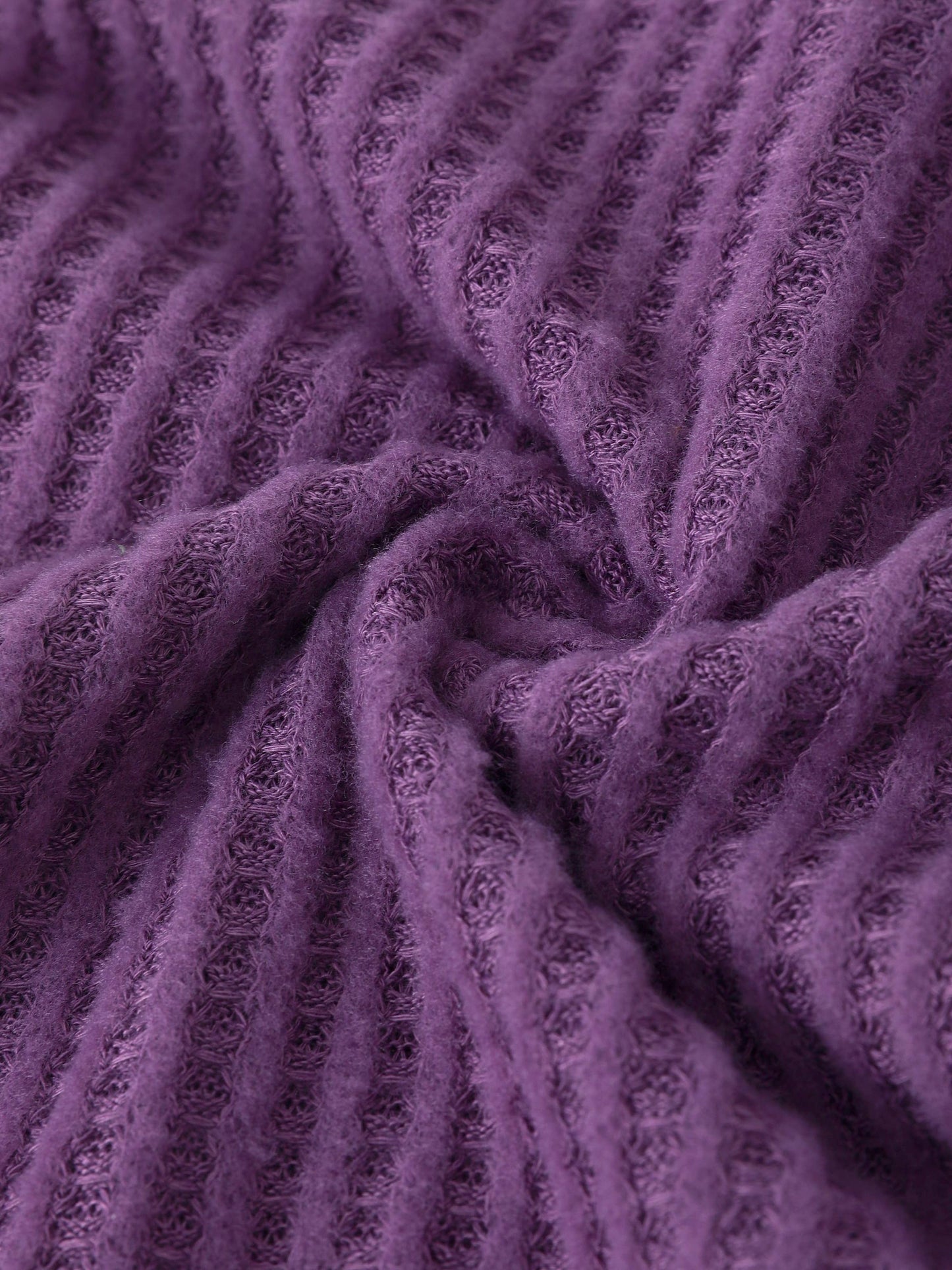 Wally Waffle Knit Set | Rust