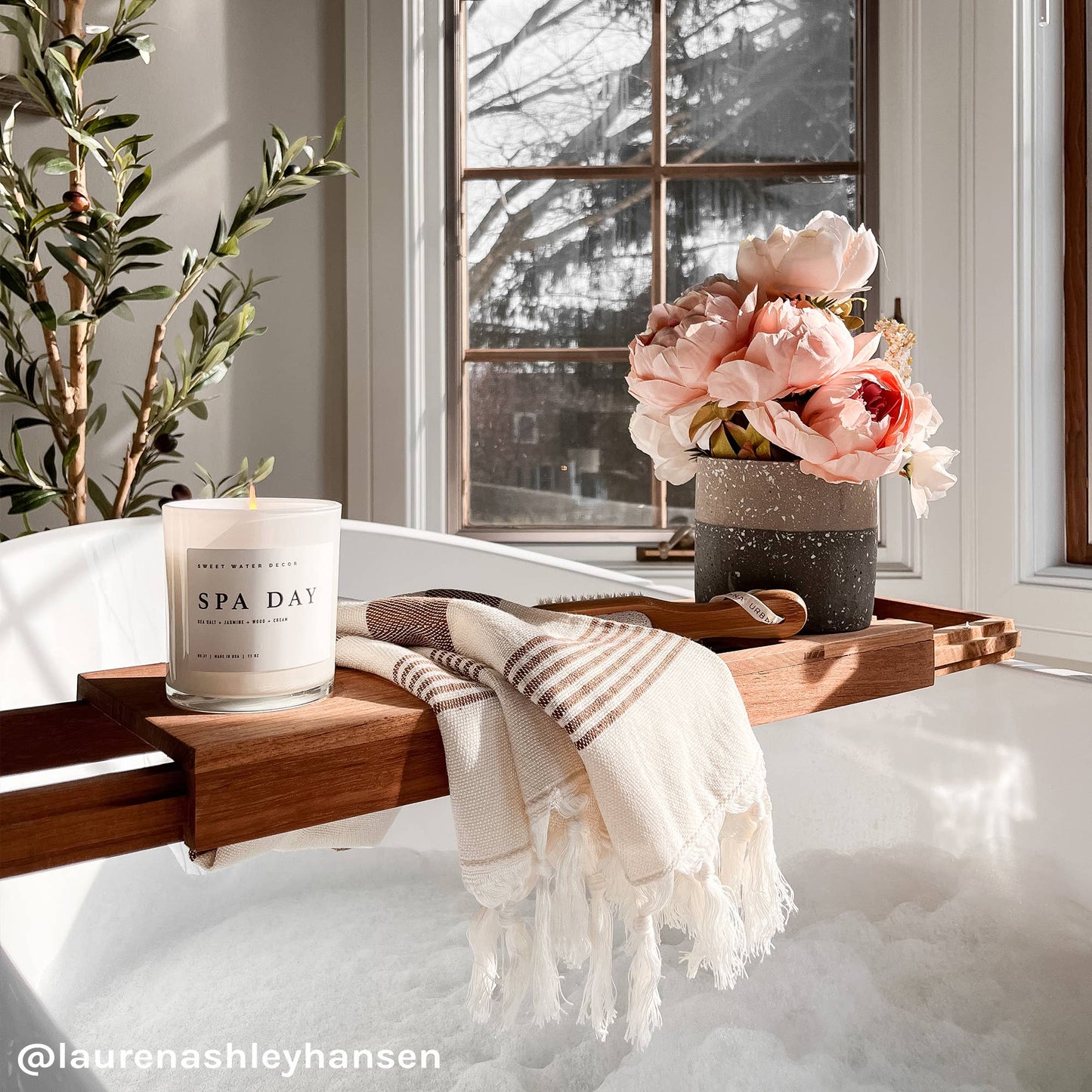 Turkish Cotton Hand Towel | Neutral