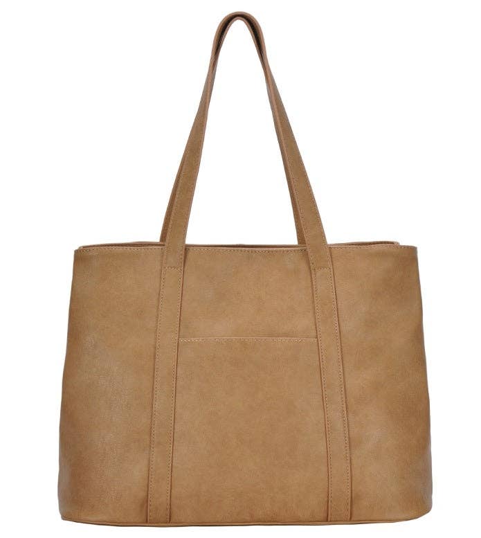 Three Compartment Tote | Black