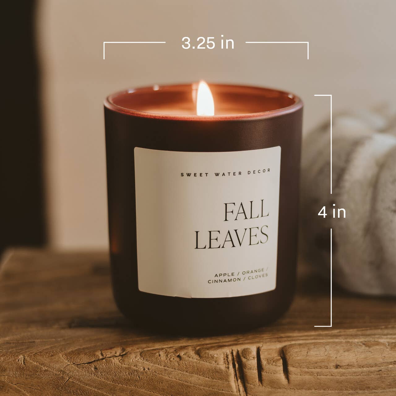 Hello Fall 15 oz Candle | Matte Jar
