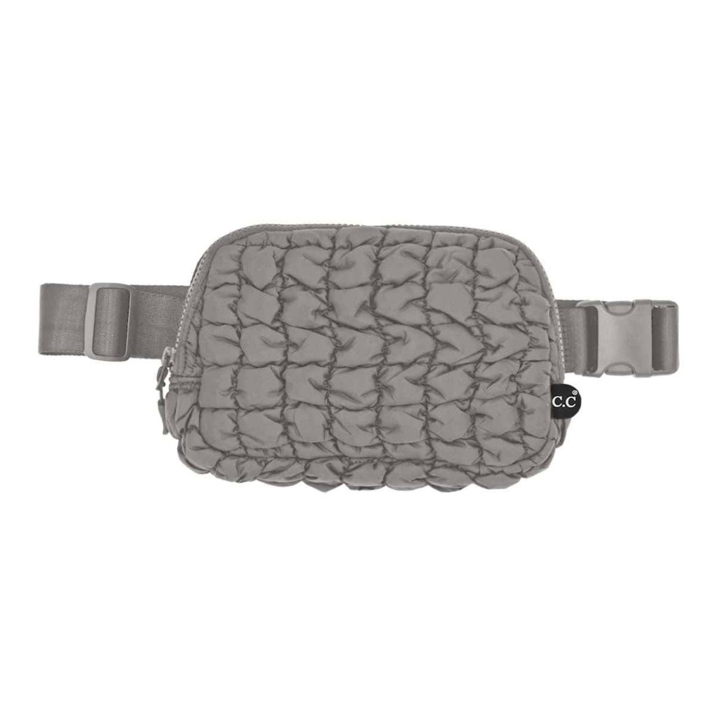 Tina Puffer Quilted Fanny Pack | Lavender