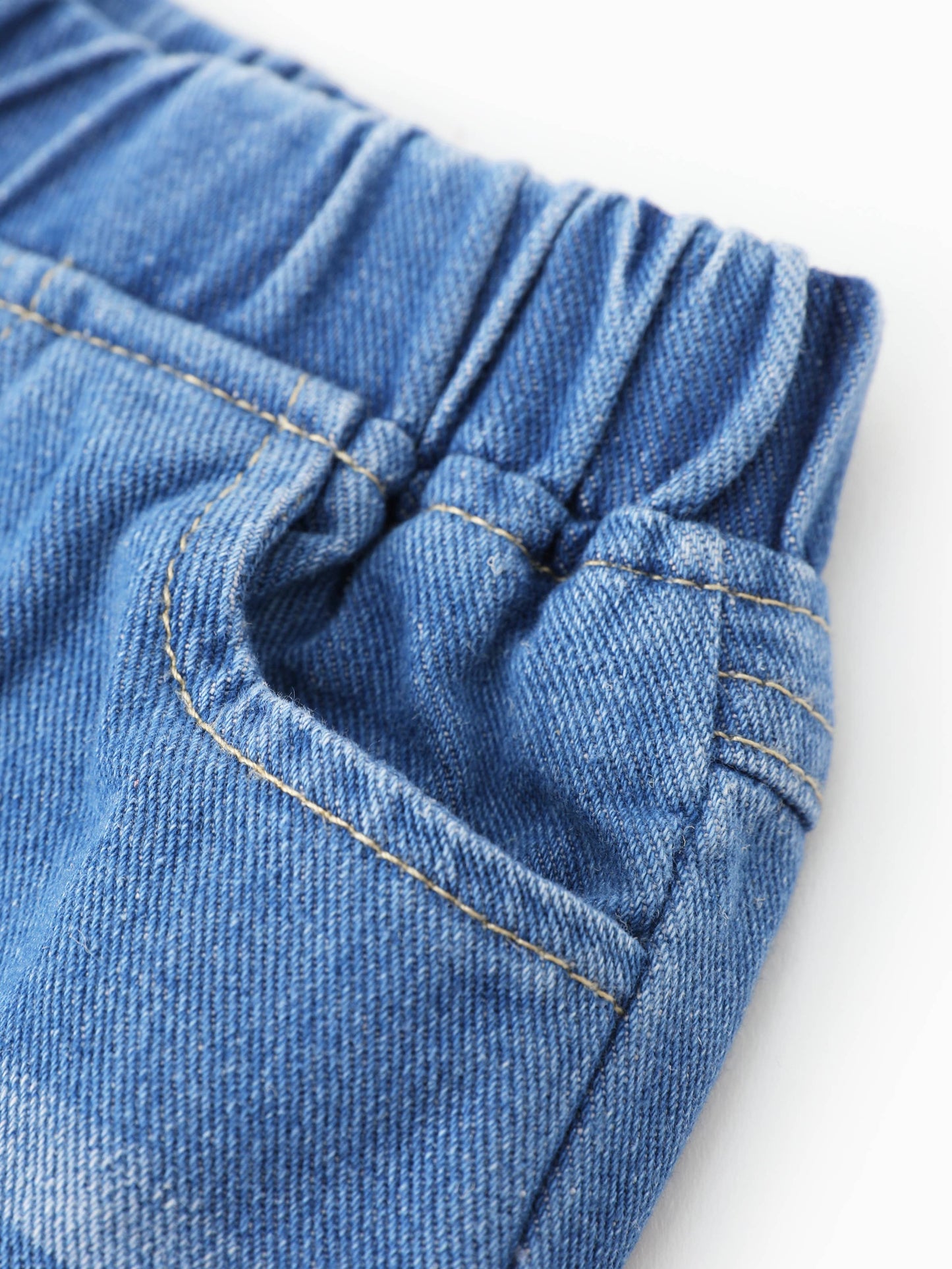 Sutton Unisex Baby Basic Ripped Denim Jeans