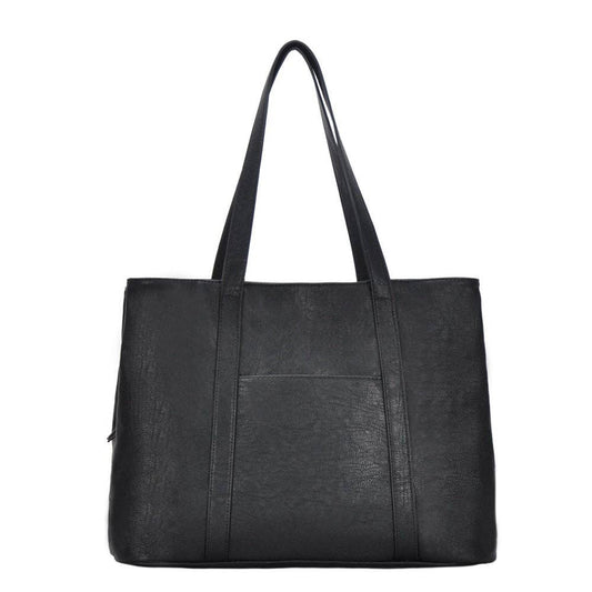 Three Compartment Tote | Black