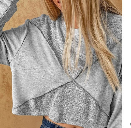 Flynn Vintage Crop Sweater