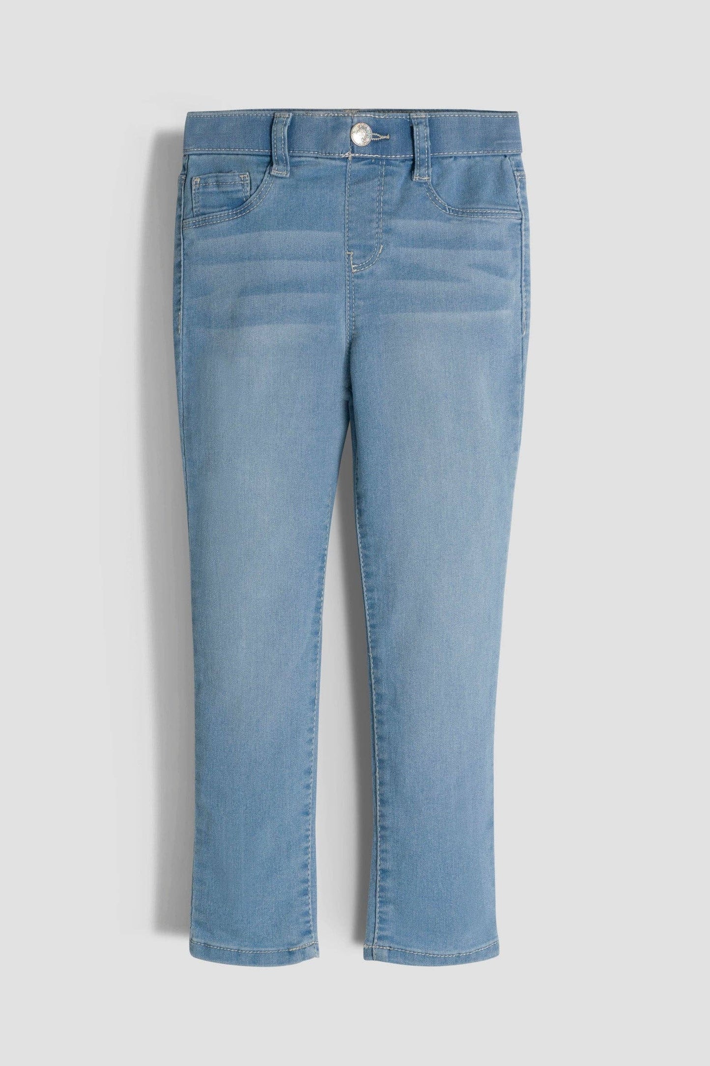 Baby Girls Pull On Skinny Jeans | Dark Wash | Sizes 4-6X