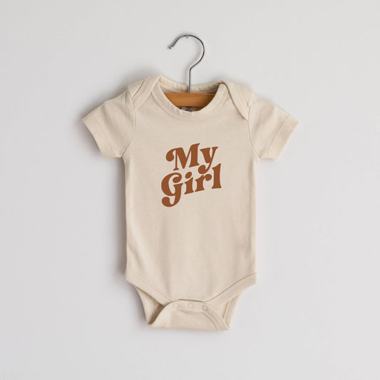 My Girl Organic Baby Bodysuit