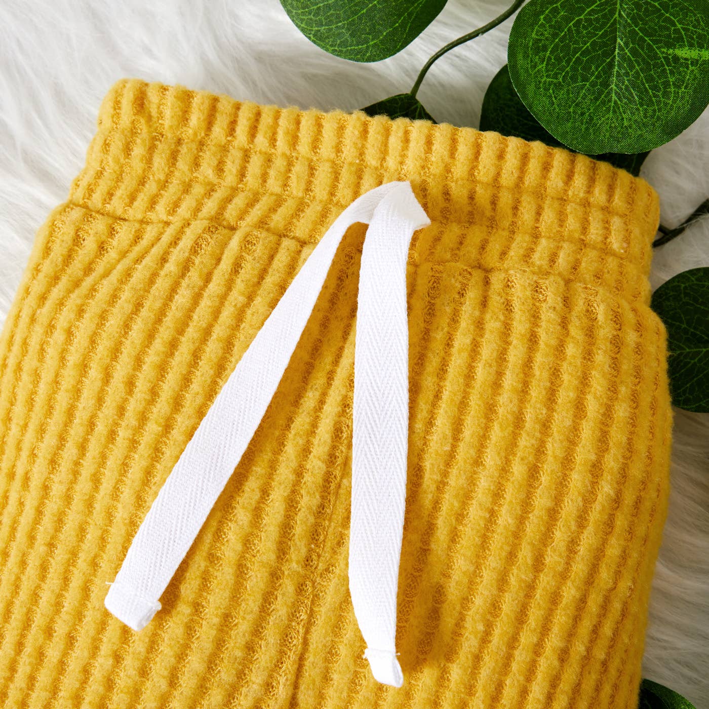 Wally Waffle Knit Set | Rust