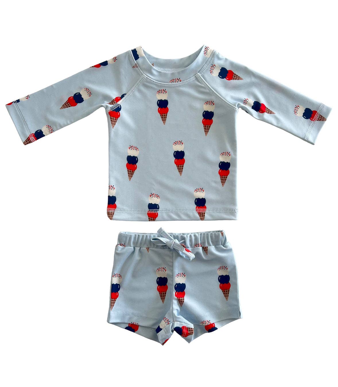 Mar Rashguard Set - Blue Ice Cream