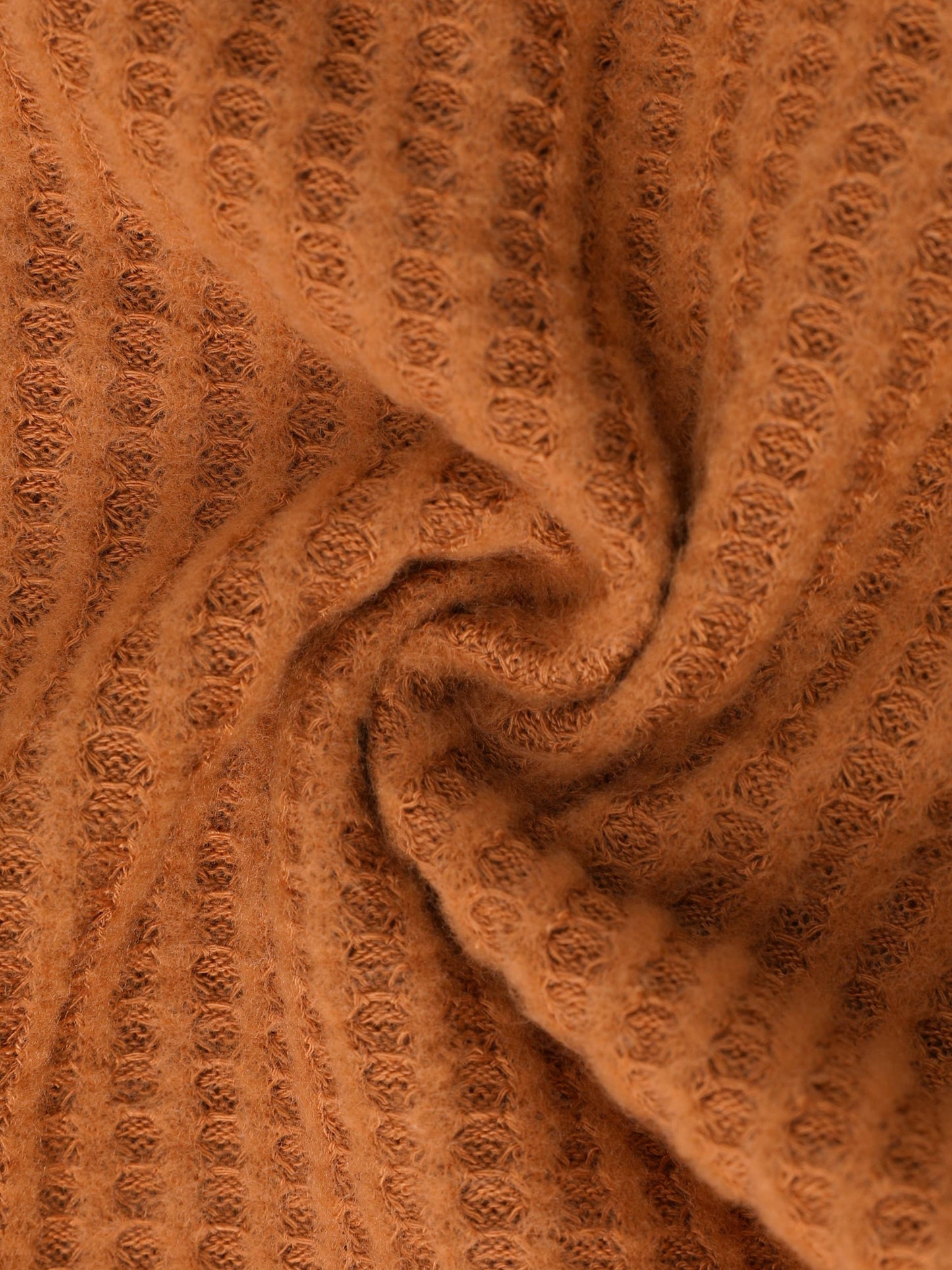 Wally Waffle Knit Set | Rust