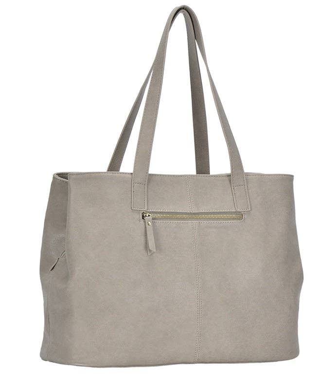 Three Compartment Tote | Black