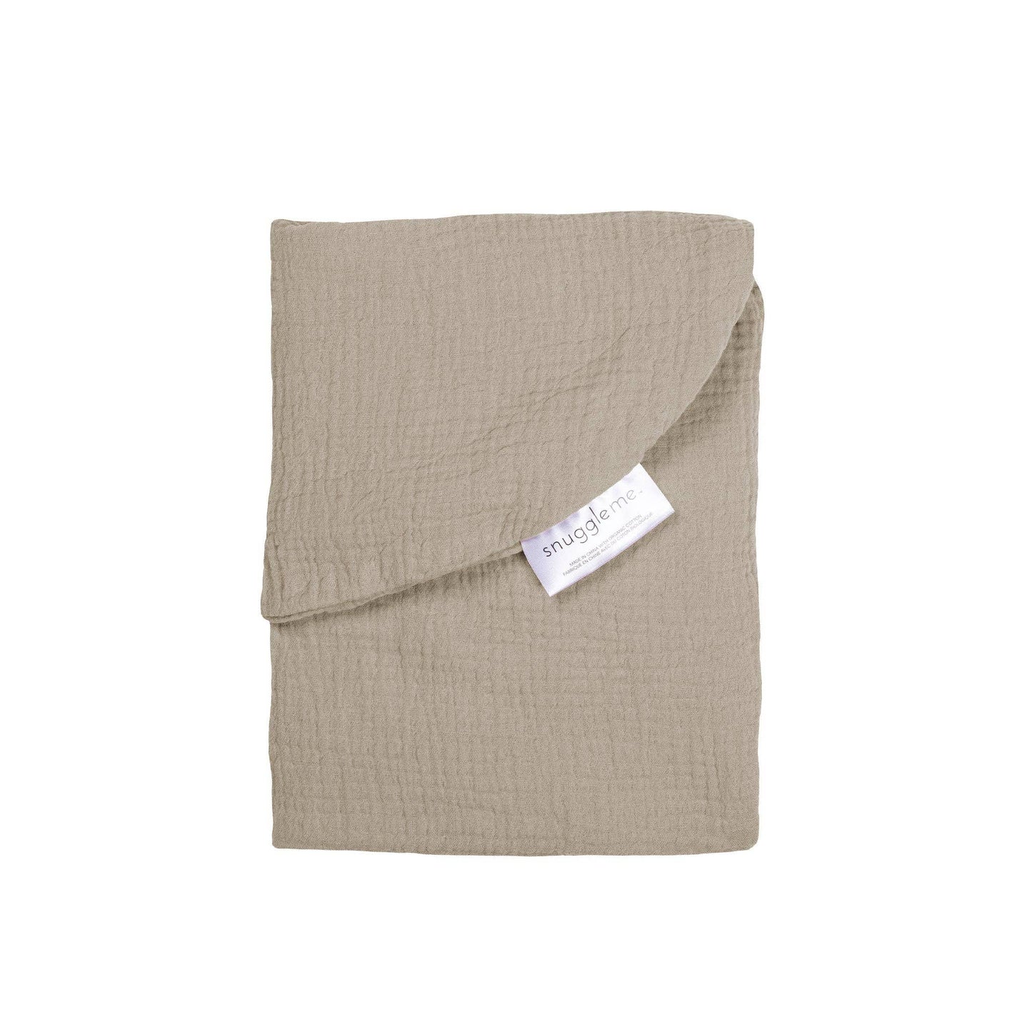 Snuggle Me Lounger Curve Muslin Cover | Birch