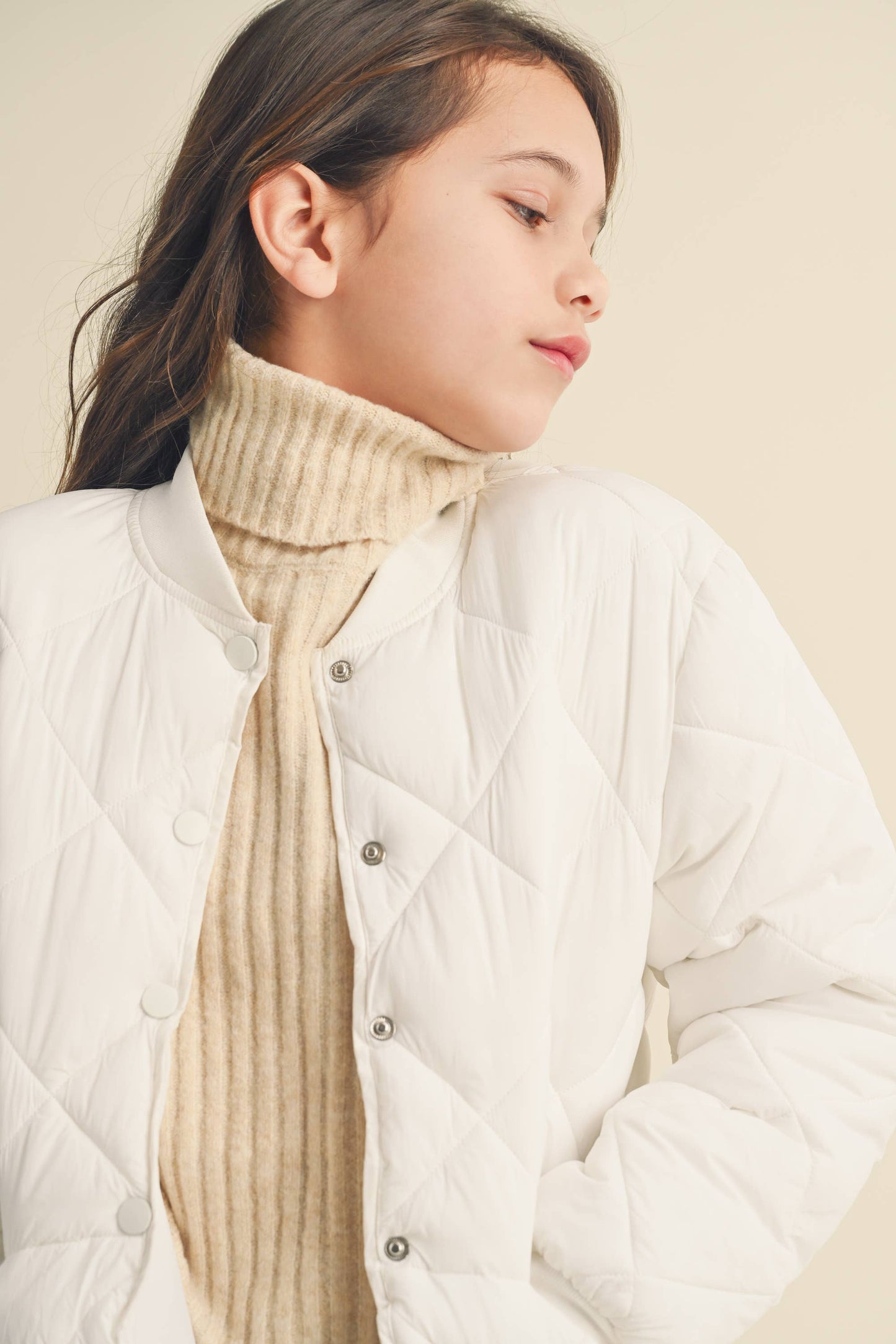 Summer Tween Quilted Jacket | Sage