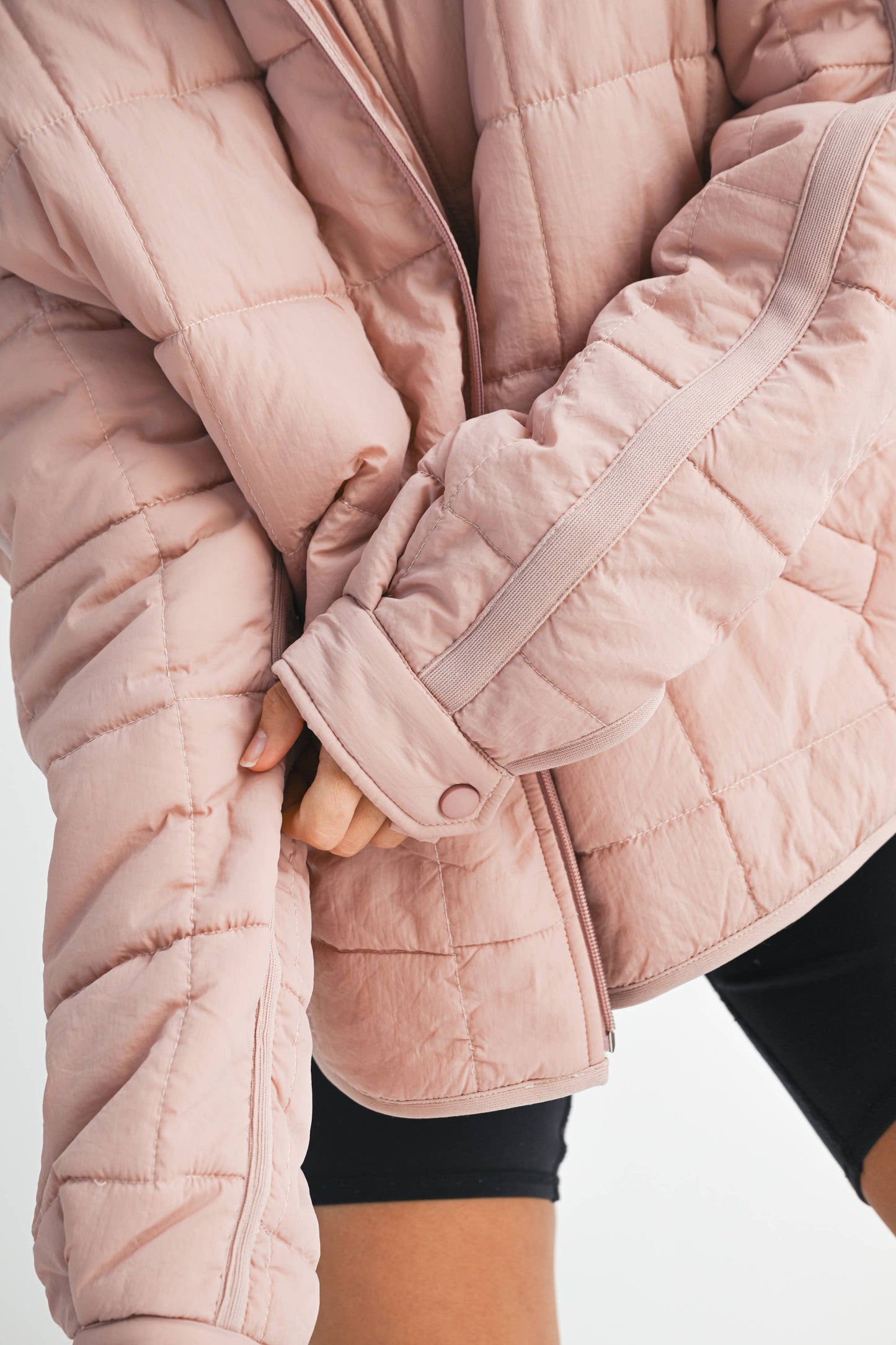 Bebe Puffer Jacket | Black