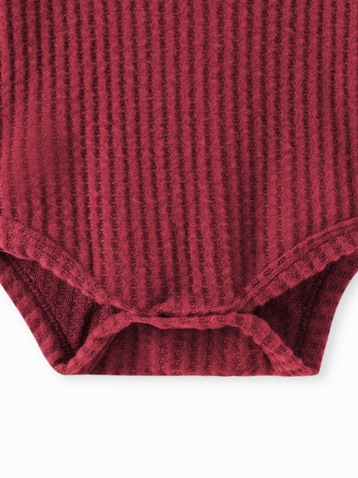 Wally Waffle Knit Set | Rust