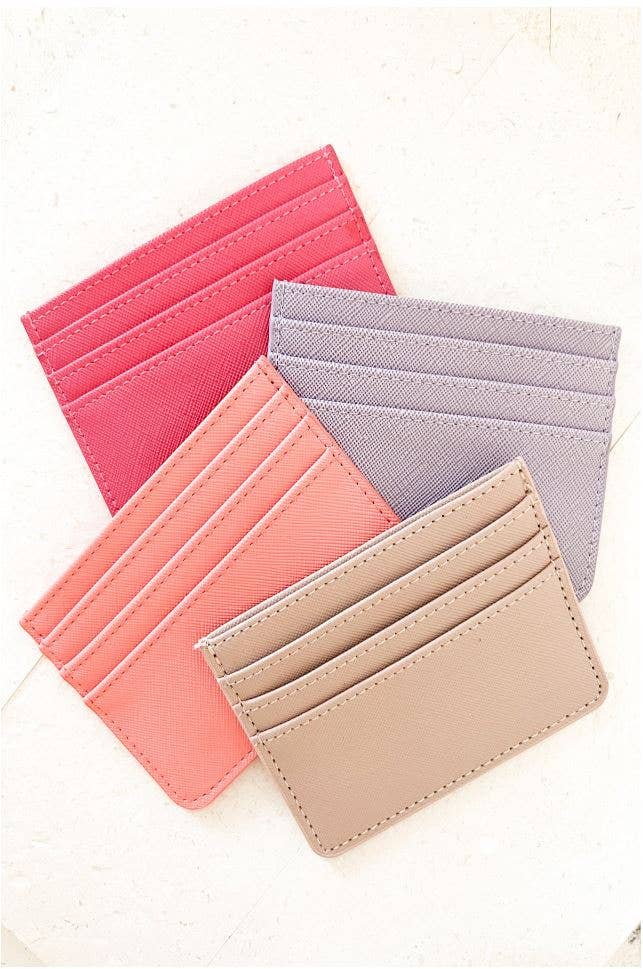 Multi Slotted Cardholder/Wallet | Lavender