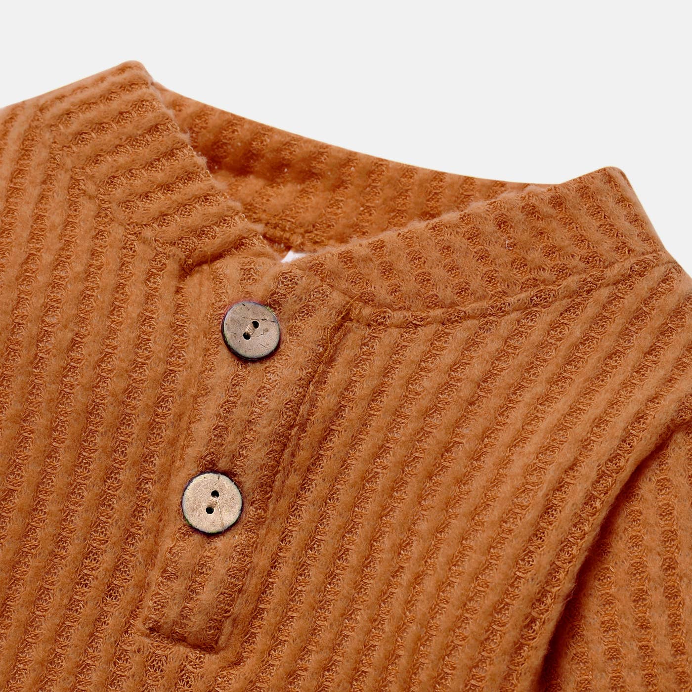Wally Waffle Knit Set | Rust