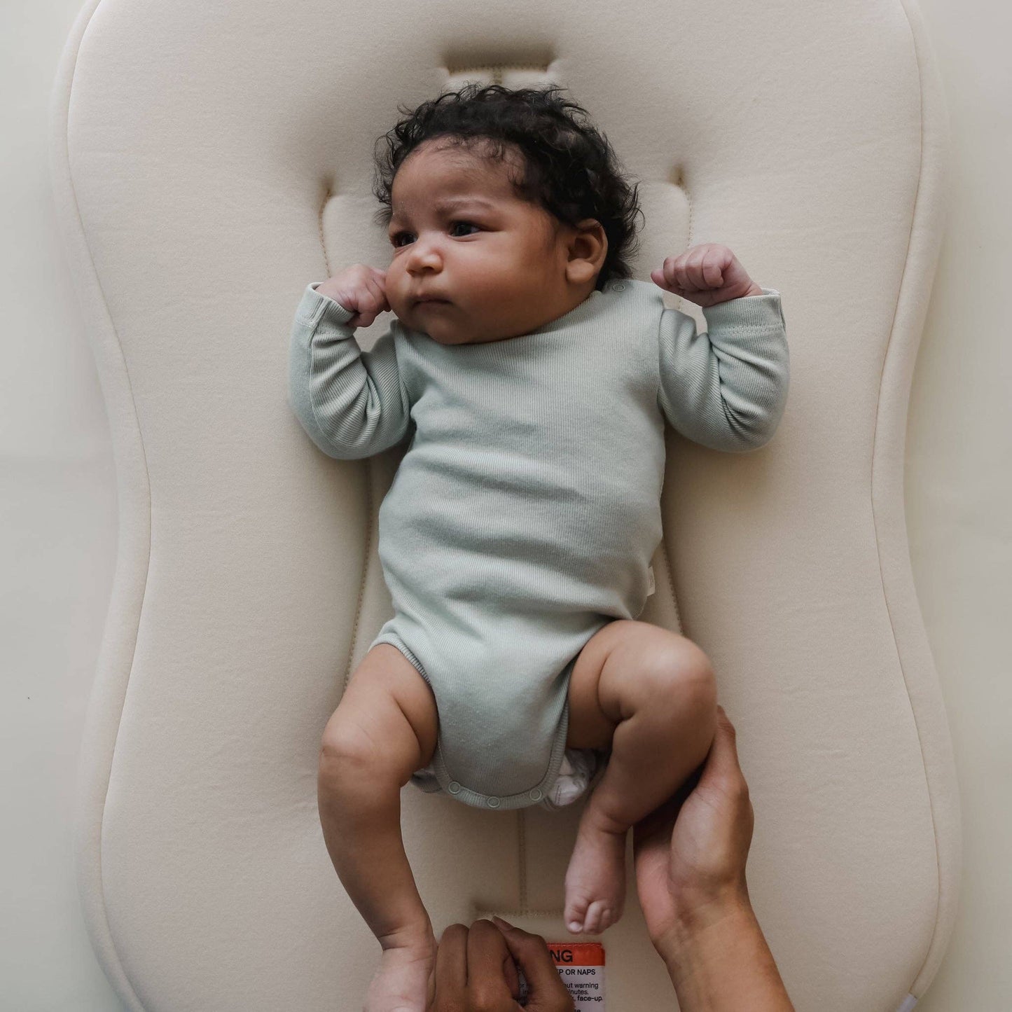 Snuggle Me Lounger Curve | Natural