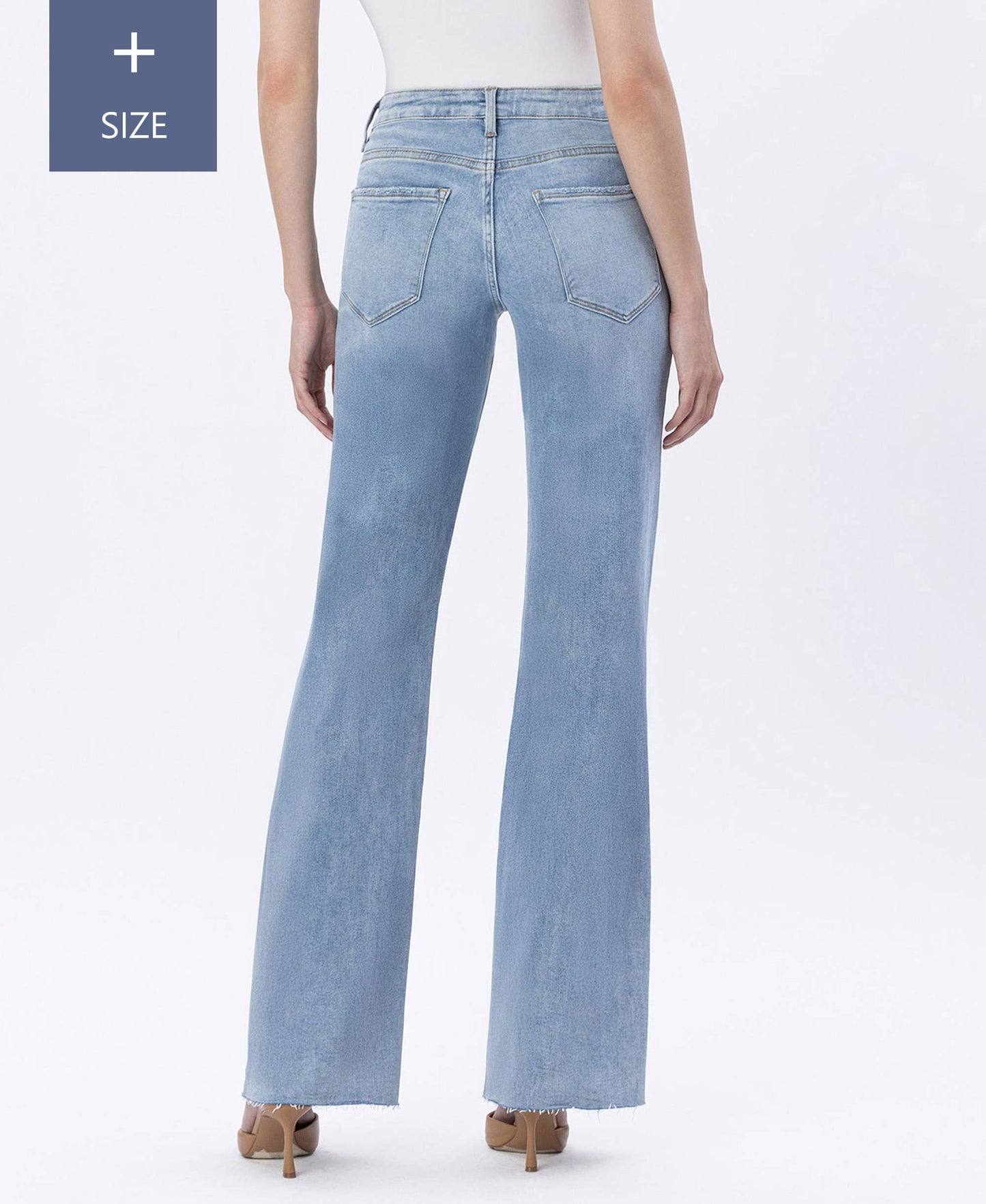 Lovervet Jet Lag Plus Tummy Control 90's Vintage Super High Flare