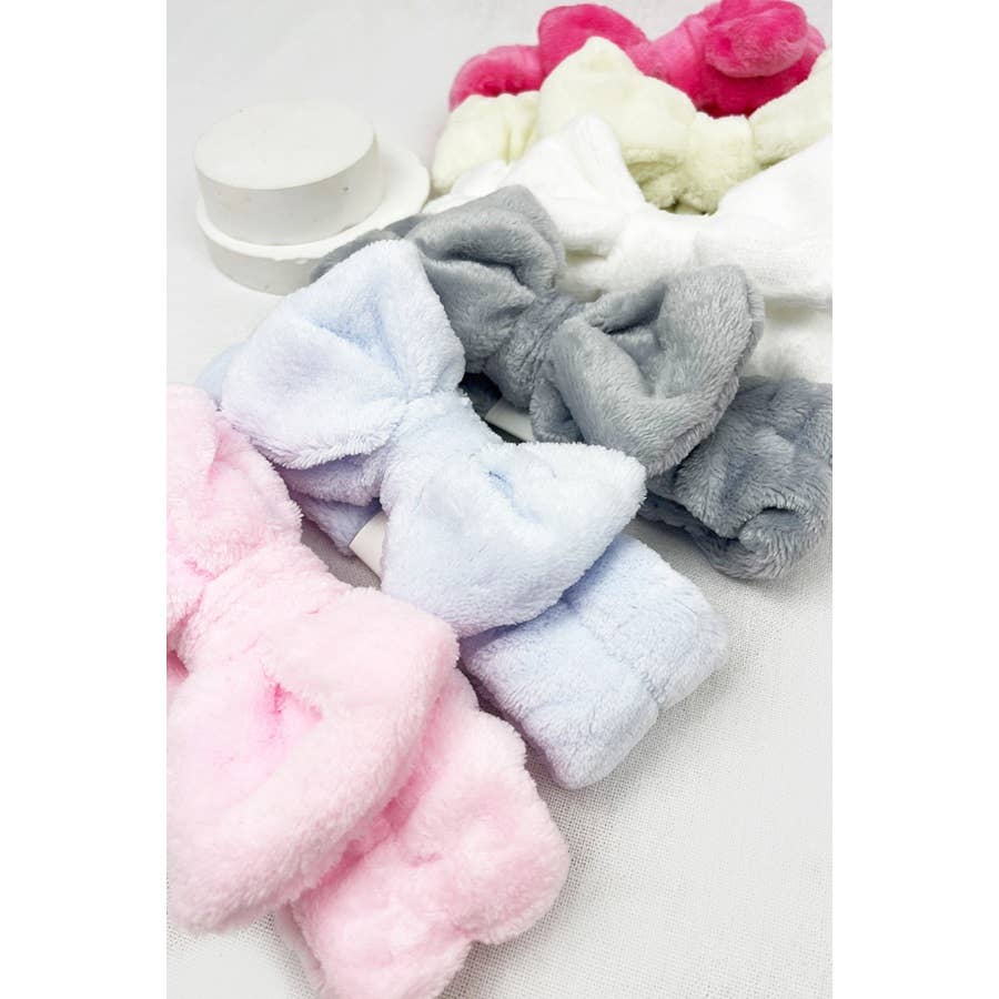 Soft Tone Solid Shower Headband