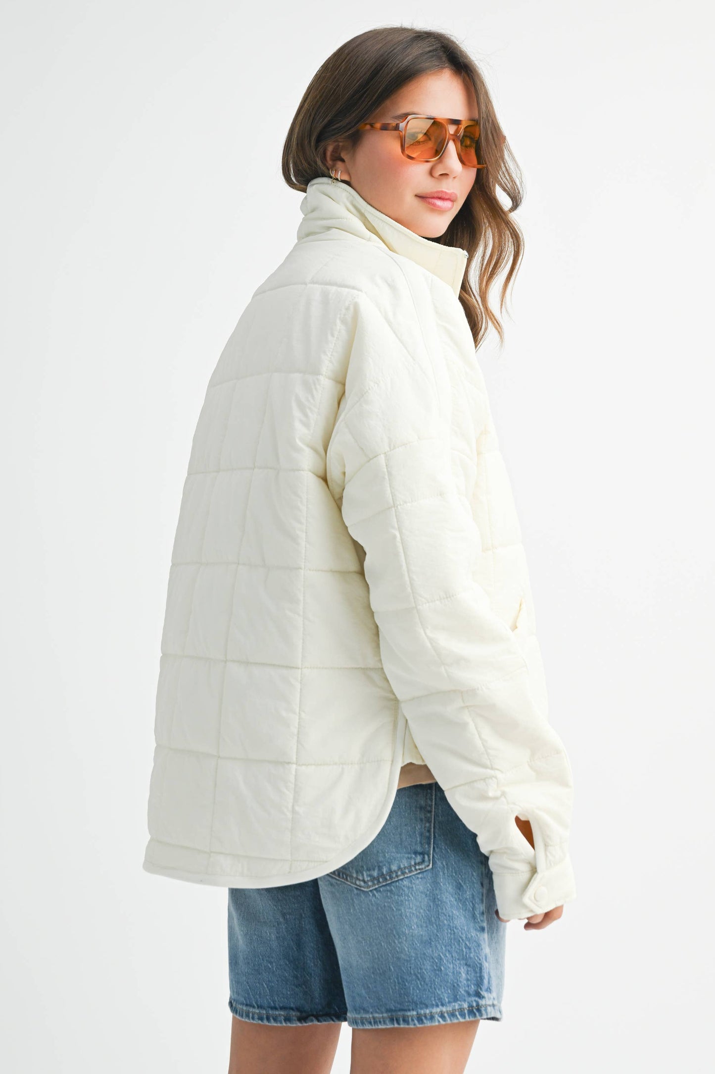 Bebe Puffer Jacket | Black