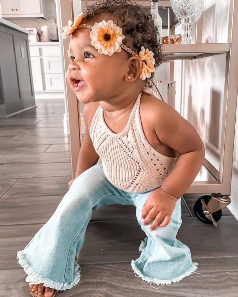 Sophie Denim Bell Bottoms | Light Wash