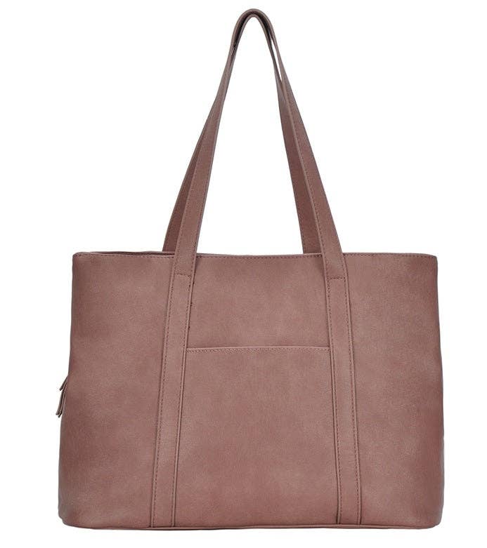 Three Compartment Tote | Black