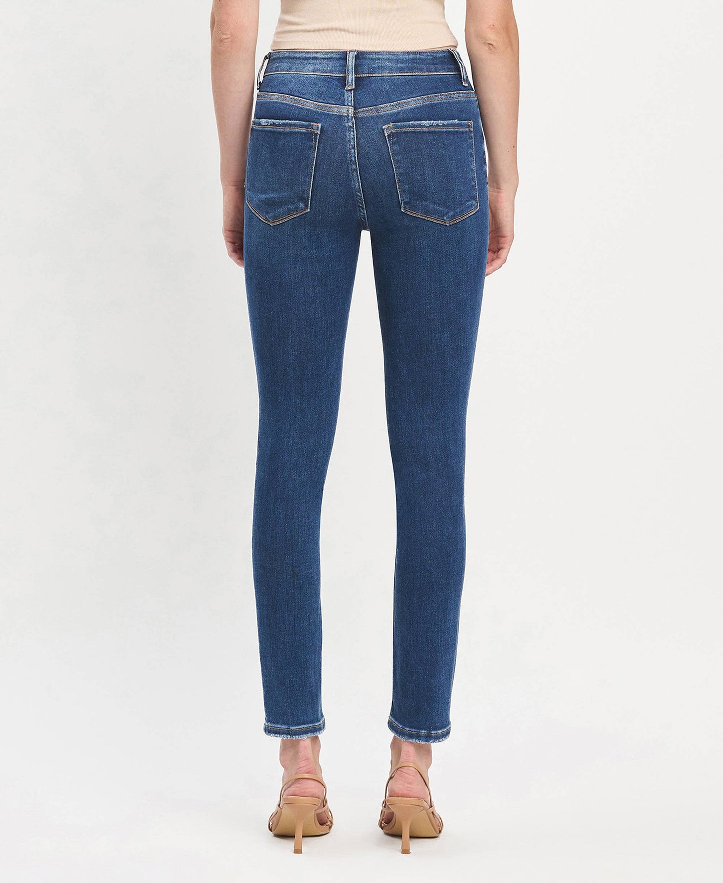 Vervet Superb High Rise Ankle Skinny Jeans