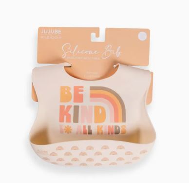 Silicone Bib | Be Kind Rainbows