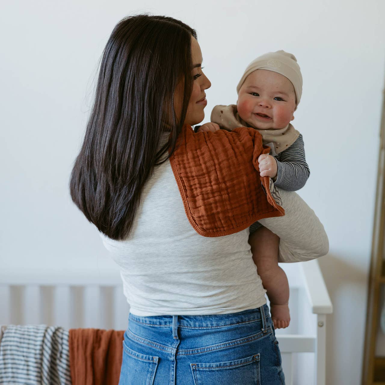 Estes Set - Muslin Burp Cloths (4 Pack)