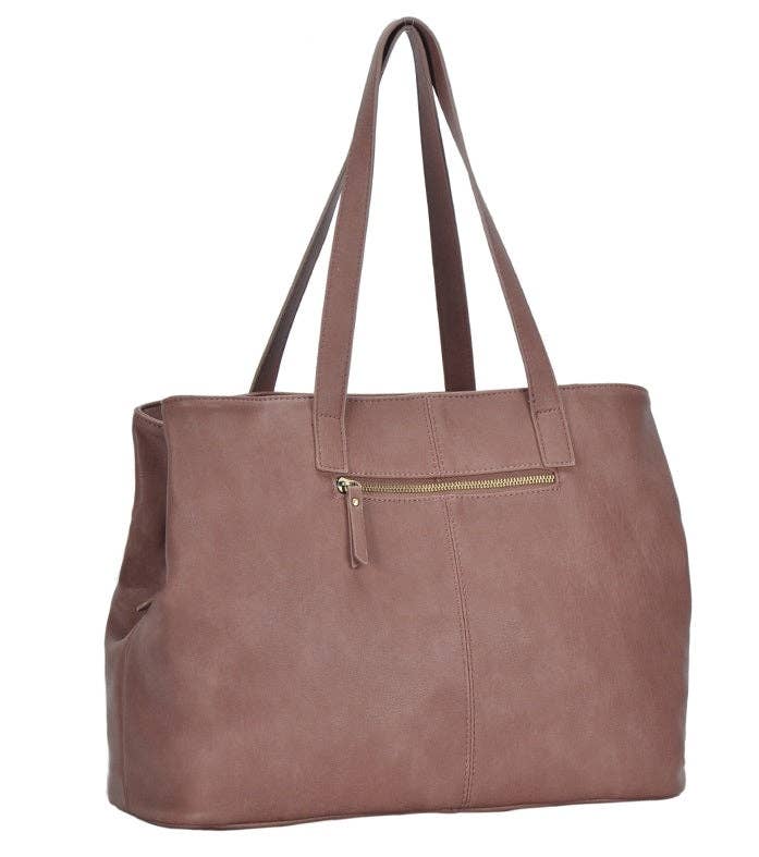 Three Compartment Tote | Black