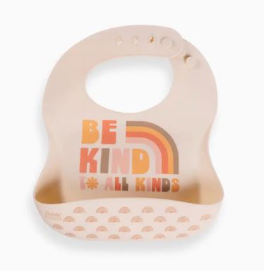 Silicone Bib | Be Kind Rainbows