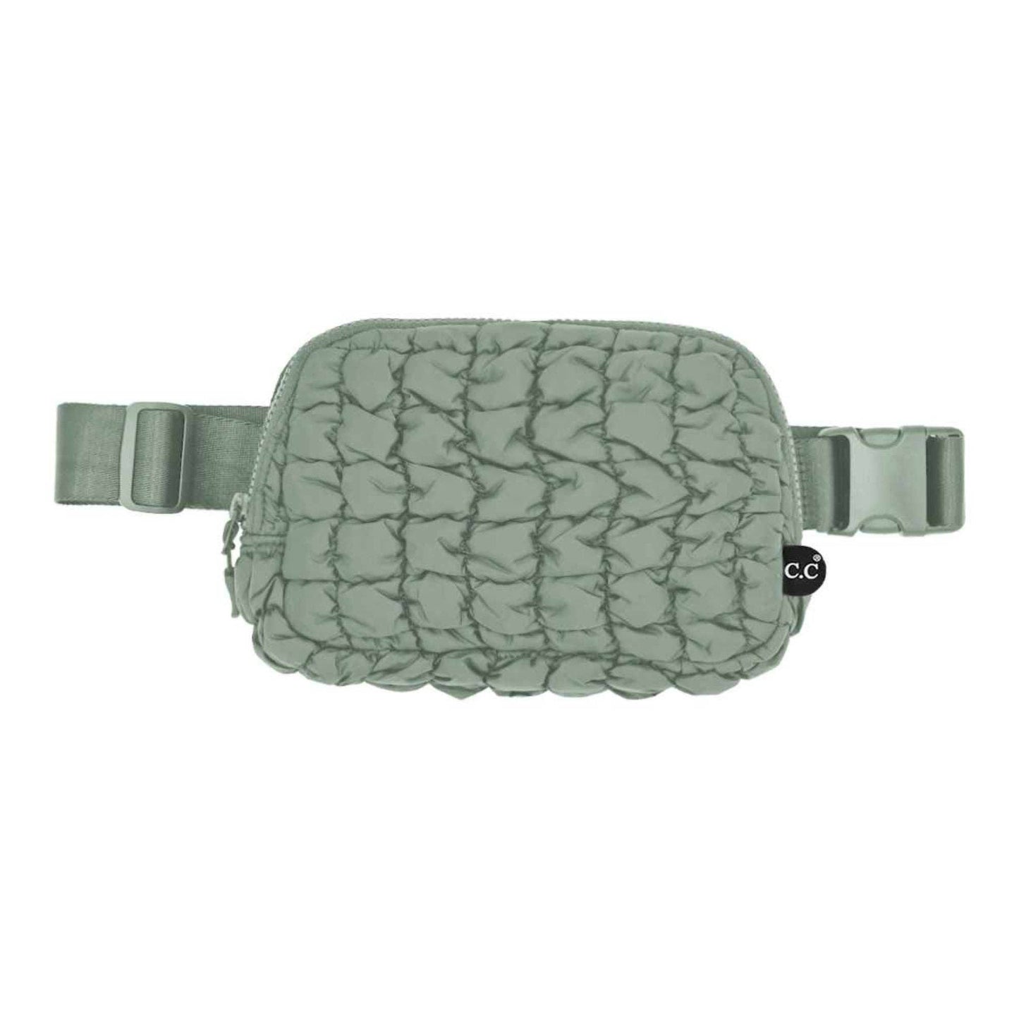 Tina Puffer Quilted Fanny Pack | Lavender