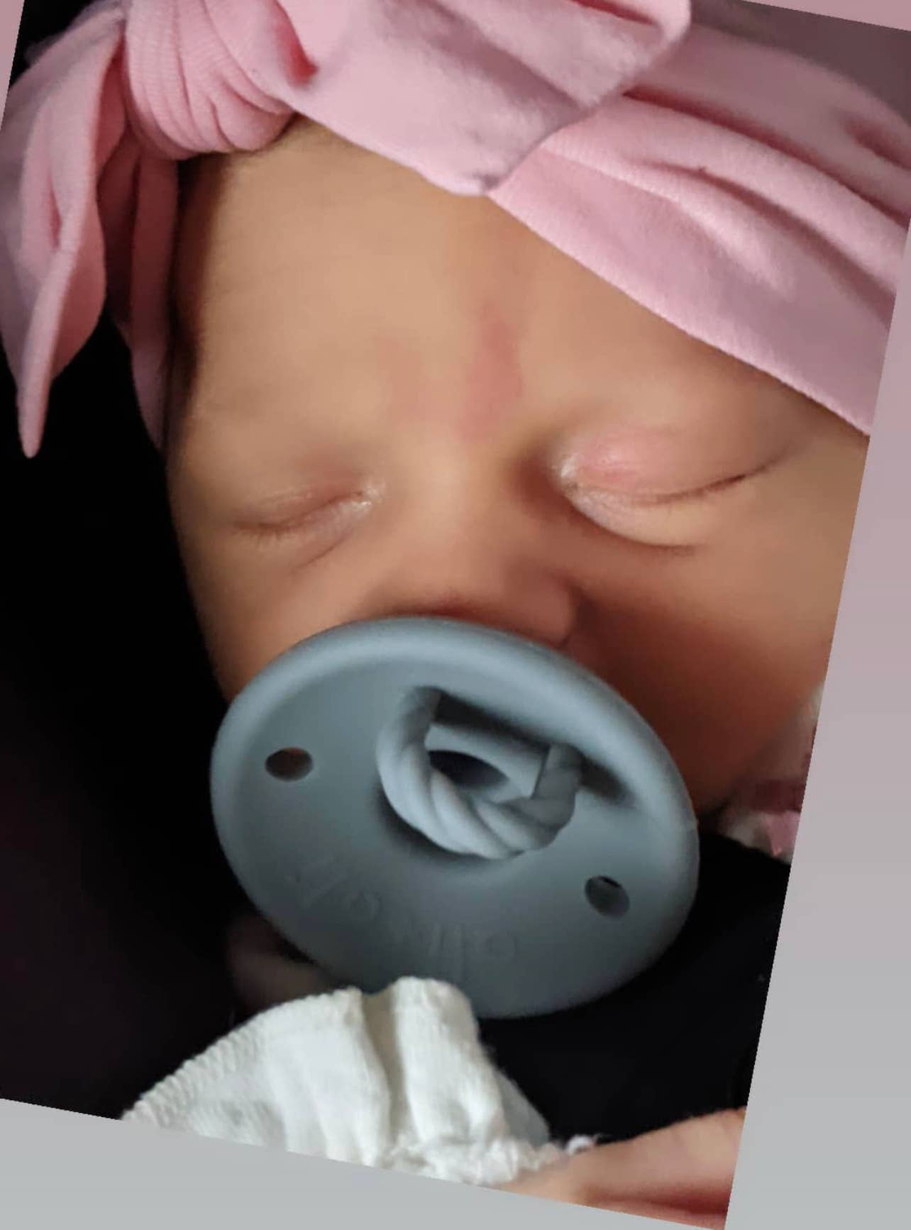 Pacifier Set Round | Iron + Sky