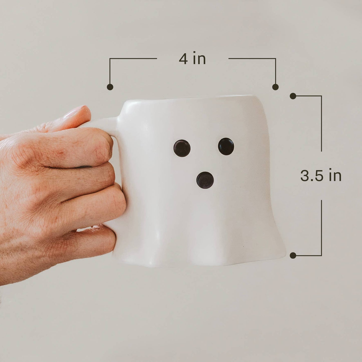 Ghost Coffee Mug - Halloween & Fall Decor
