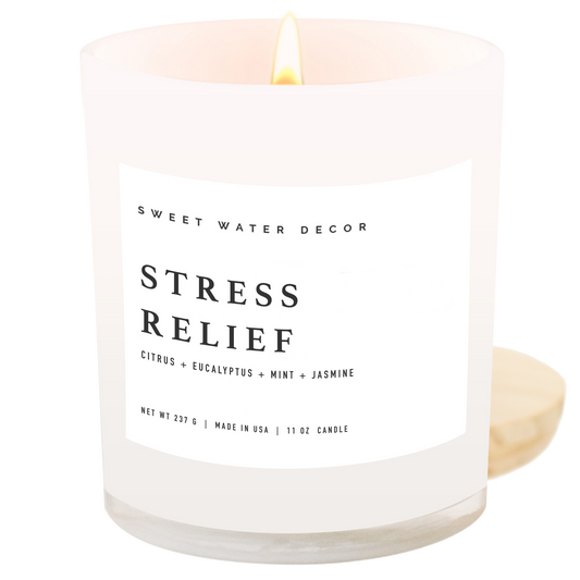 Stress Relief 11 oz Soy Candle