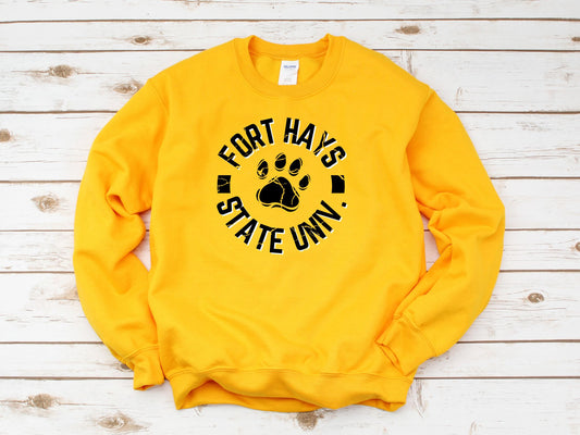 FHSU Paw Short Sleeve Tee