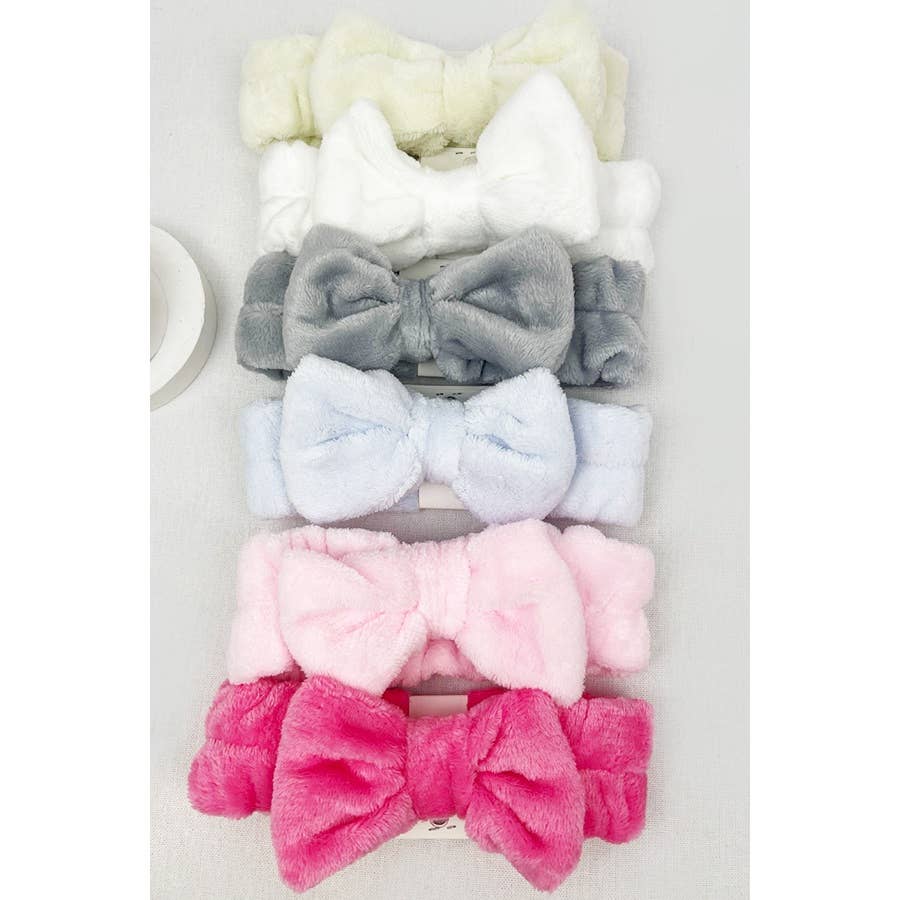 Soft Tone Solid Shower Headband