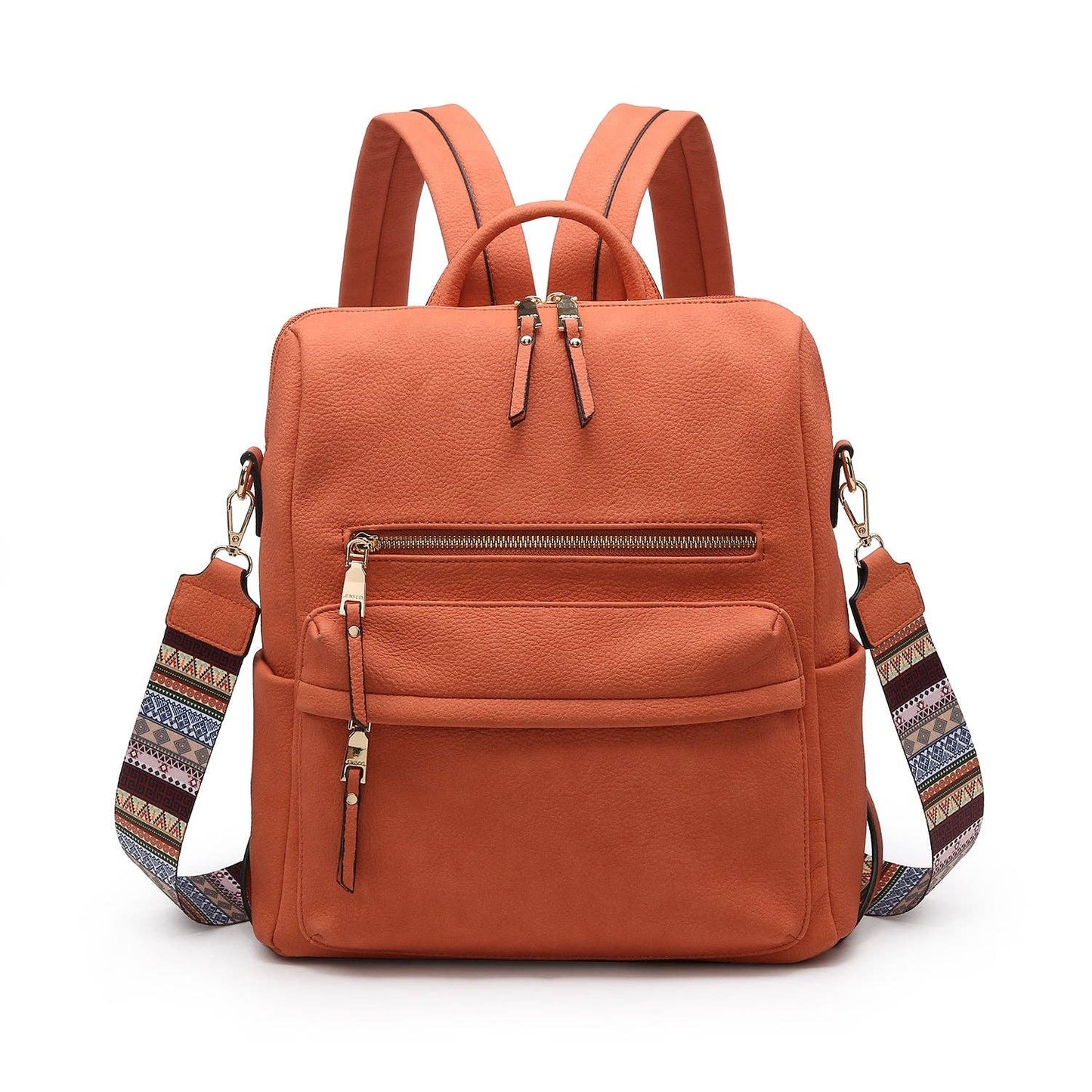 Convertible Backpack w/ Guitar Strap | Orange