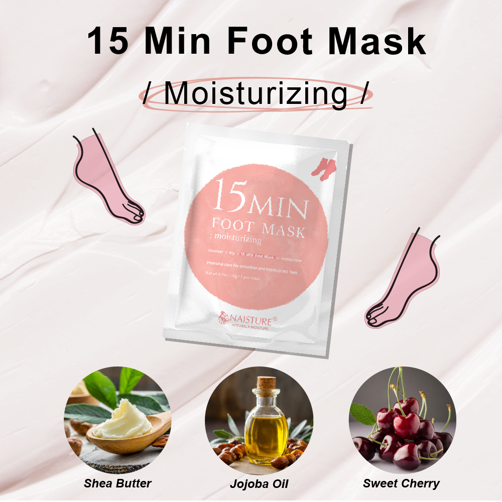 15 Minute Moisturizing Foot Mask