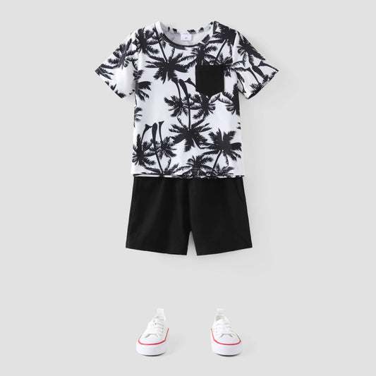 Tropical Tee + Short Set - Toddler