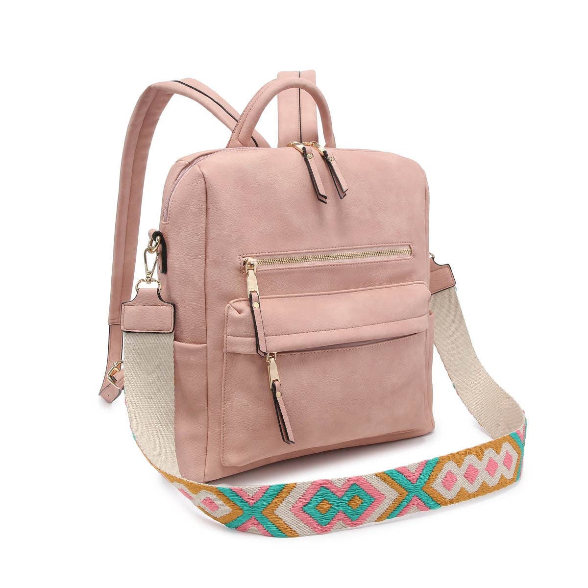 Convertible Backpack w/ Guitar Strap | Orange